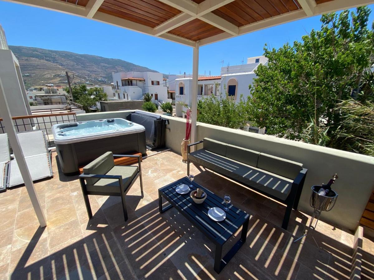 Andros 4 All Seasons Villas & Suites Ormos  Dış mekan fotoğraf