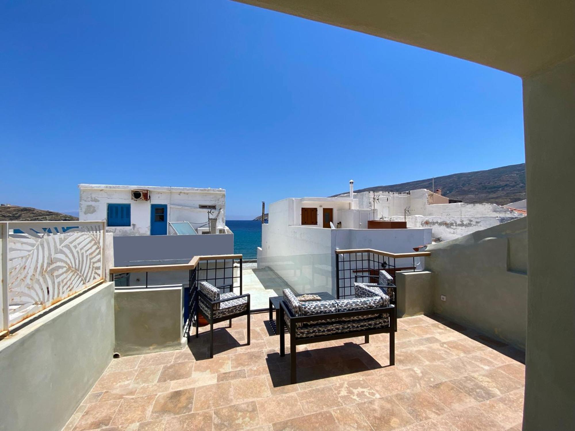 Andros 4 All Seasons Villas & Suites Ormos  Dış mekan fotoğraf
